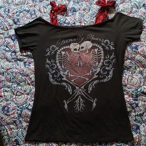 Too fast off the shoulder top